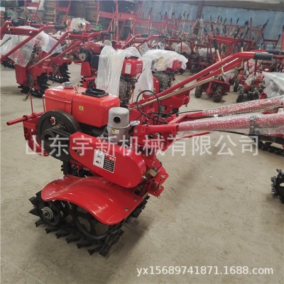 微耕機(jī) 多功能履帶式單鏈軌農(nóng)用旋耕機(jī) 犁地趟地開溝耕地起壟