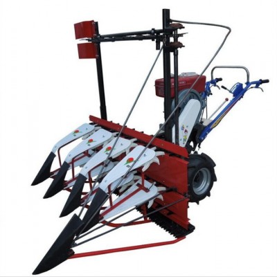 玉米秸稈收割放片機(jī) 谷子水稻割曬機(jī) 四輪前置益母草收割機(jī)