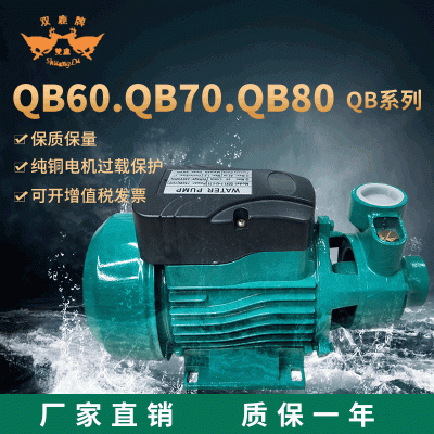 廠家定制批發(fā)QB系列qb60純銅電機(jī)110v220v清水增壓自吸泵