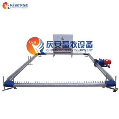 QZH慶安 高端平養(yǎng) 種雞肉雞料線 雞用 鏈式 養(yǎng)殖場