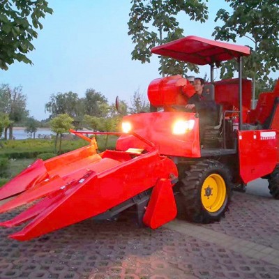 后置扒皮玉米聯(lián)合收割機(jī) 2行倒伏玉米收獲機(jī) 3行背負(fù)式青儲(chǔ)玉米收