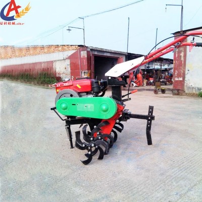 新型翻地機 微型獨輪播種機 果園開溝機開溝機鏈軌柴油機配套設(shè)備