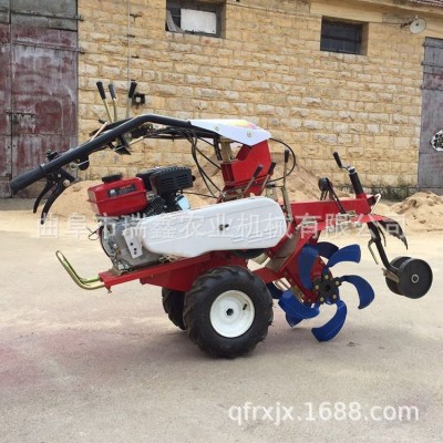 大功率柴油開溝機(jī) 雙向噴土開溝機(jī) 煙葉開溝培土機(jī)