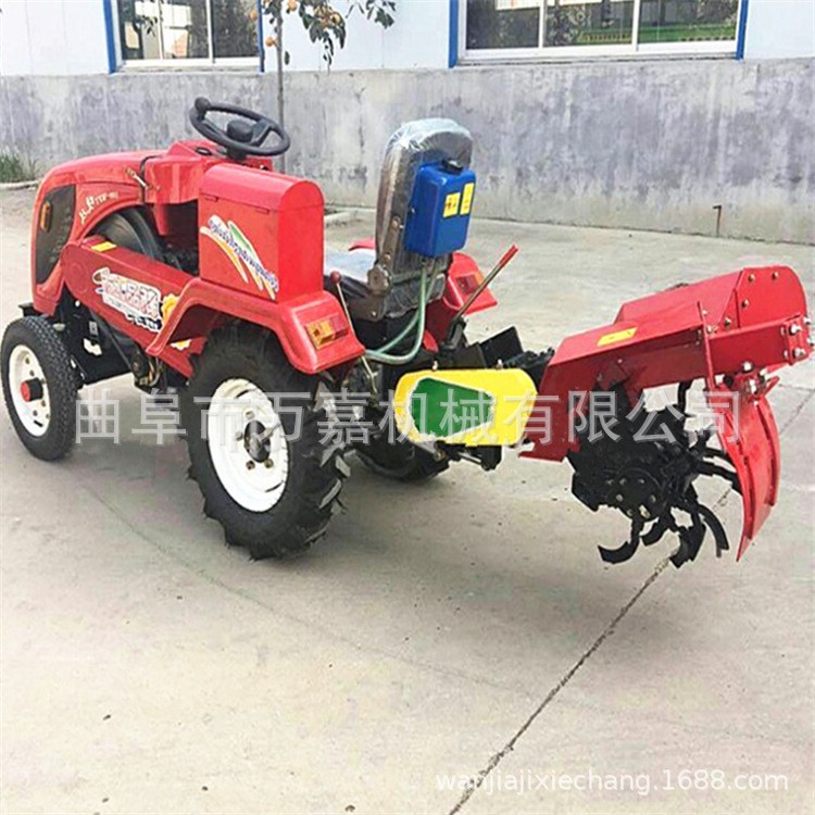廣西南寧四輪農(nóng)田耕地機(jī) 小地塊用小四輪拖拉機(jī) 農(nóng)用四輪旋耕機(jī)