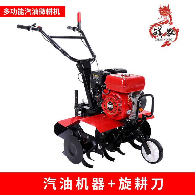 家用田園農(nóng)用多功能汽油松土翻土機多功能土壤旋耕機微耕機定制