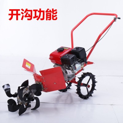 農(nóng)用機(jī)械小型多功能宗申柴油開(kāi)溝機(jī)汽油新式微耕機(jī)旋耕機(jī)挖溝神器