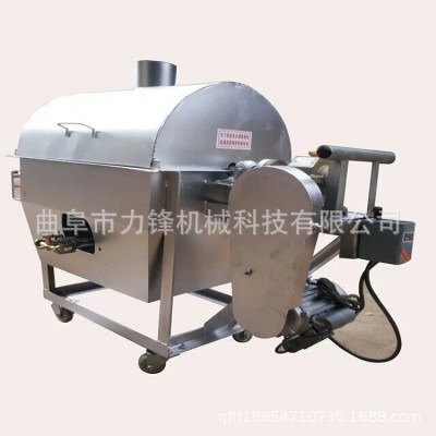 電加熱菜籽炒籽機(jī)規(guī)格 燃?xì)庵ヂ槌簇洐C(jī) 滾筒炒貨機(jī)廠家