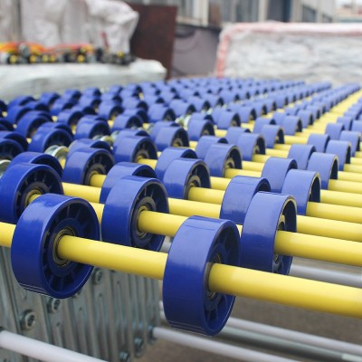 卸貨神器福來輪伸縮線運輸機自動化流水線卸貨滑梯可伸縮調節(jié)拐彎