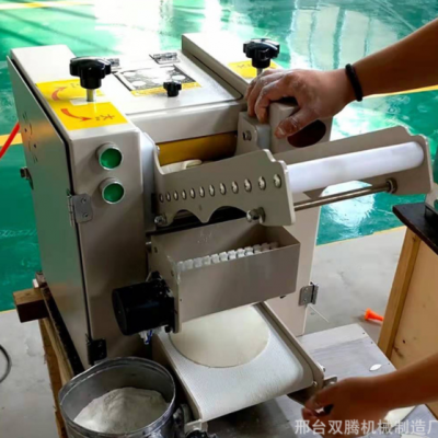 餃子館包子鋪推薦商用無毛邊仿手工自動餃子皮機水餃皮機搟面皮機