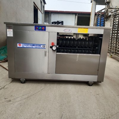 盛鷹不銹鋼大口圓饅頭機(jī) 對輥不沾面商用饅頭機(jī)鍋貼饅頭機(jī)