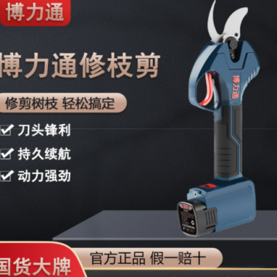 電動(dòng)果樹修枝剪刀側(cè)插充電式園林剪枝機(jī)鋰電農(nóng)用剪刀源頭廠家批發(fā)