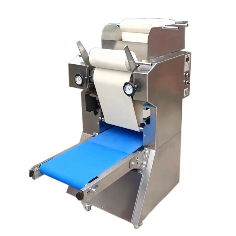 小型多功能不銹鋼面條機(jī) 變頻調(diào)速 面皮打卷 復(fù)壓 面條長度可調(diào)