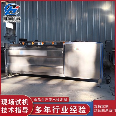 蓮藕專用清洗機(jī) 自動(dòng)萵苣毛刷清洗器 毛輥摩擦土豆清洗去皮機(jī)