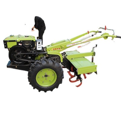 常美農(nóng)用柴油機(jī)8馬力風(fēng)冷柴油機(jī) CM180+101底盤配套旋耕機(jī)