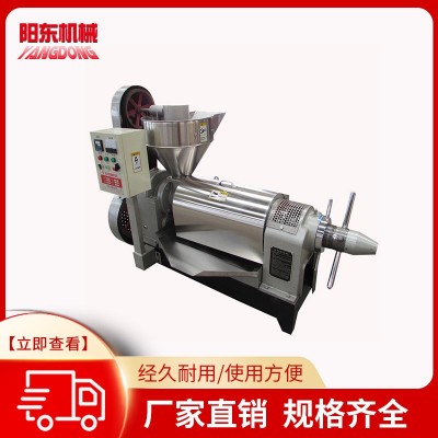 廠家生產(chǎn) 電加熱螺旋榨油機(jī) 6YL-120D菜籽全自動(dòng)螺旋榨油機(jī)