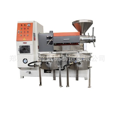 榨油機商用全自動大型花生大豆胡麻菜籽小型螺旋榨油機中型油坊