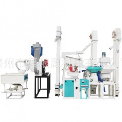 全自動大米加工生產(chǎn)線設備 谷物脫殼去皮碾米機