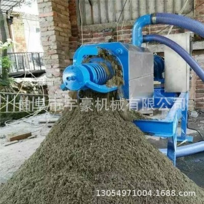 豬場雞場糞便脫水機 不銹鋼材質(zhì)糞水處理設(shè)備 螺旋擠壓固液分離機