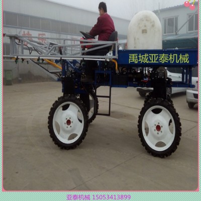 亞泰四輪四驅(qū)打藥機(jī) ZP3 噴藥機(jī)、水田自走式噴桿噴霧機(jī)可定制