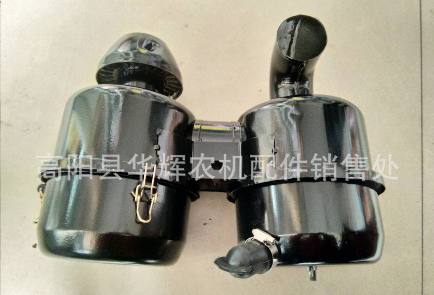 時風五征三輪農(nóng)用車空濾器K1317干式油浴式空濾濾清器總成雙胞胎