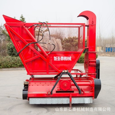 秸稈青儲回收機(jī)效果 自卸式秸稈飼料回收機(jī) 二次粉碎收獲機(jī)視頻