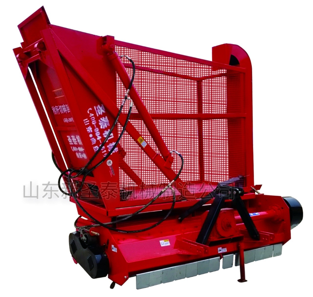 秸稈二次粉碎回收機(jī) 高效率秸稈青儲(chǔ)回收機(jī) 拖拉機(jī)帶的收割機(jī)