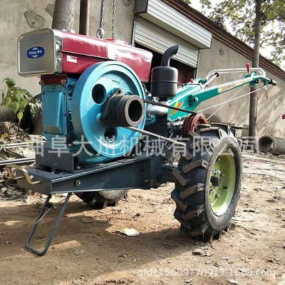 18馬力旋地機(jī)電啟動(dòng)手扶拖拉機(jī)小型農(nóng)用水田打田機(jī)山地丘陵旋地機(jī)