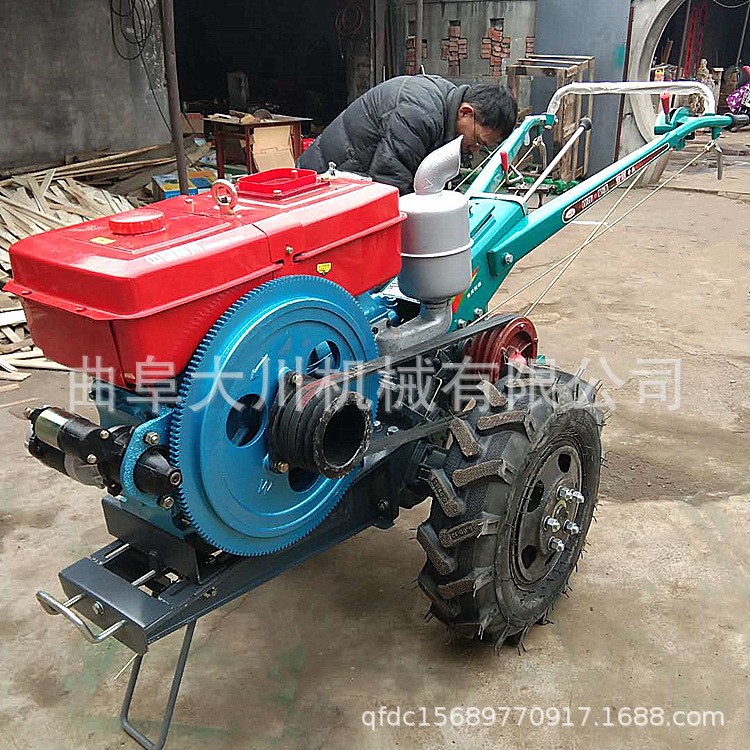 手扶拖拉機(jī)價(jià)格 18馬力柴油手扶拖拉機(jī) 手扶水田打田機(jī)