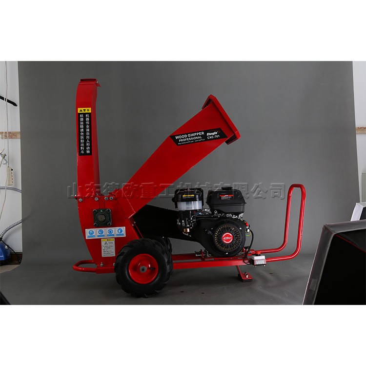 臥式樹(shù)枝樹(shù)葉粉碎機(jī) 農(nóng)作物秸稈稻草打碎還田機(jī) 園林伐木碎料機(jī)