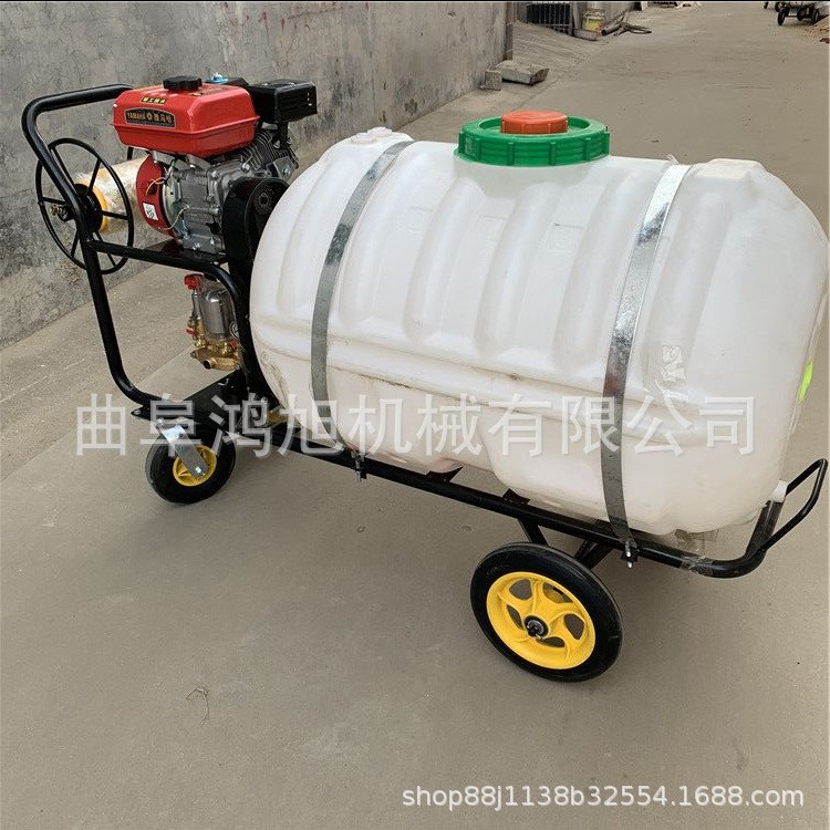 果園推車式汽油噴霧器 園林果樹高壓噴霧器 養(yǎng)殖場消毒機(jī)