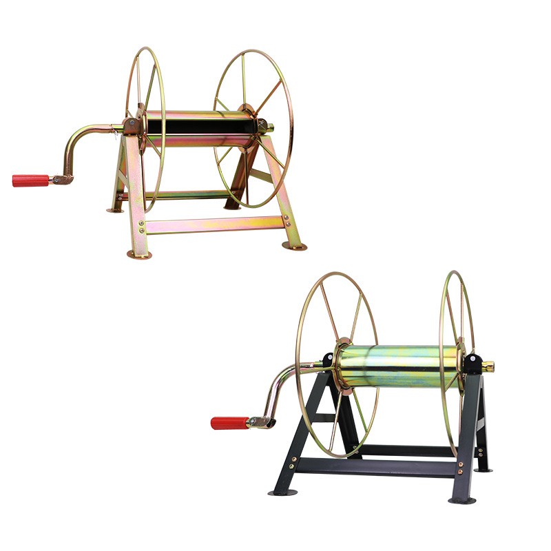 農(nóng)用打藥機高壓噴霧管繞管機卷管機器收搖膠管架子加厚繞管車100m