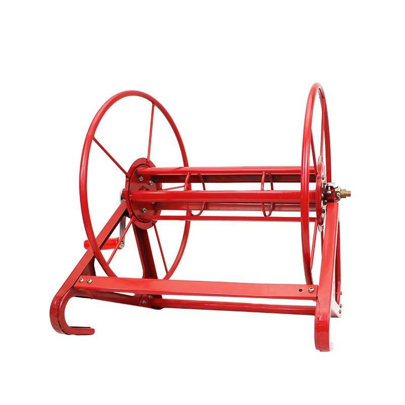 農(nóng)用園林噴霧8.5mm膠管繞管架 高壓泵農(nóng)用打藥收管器 卷管機200米