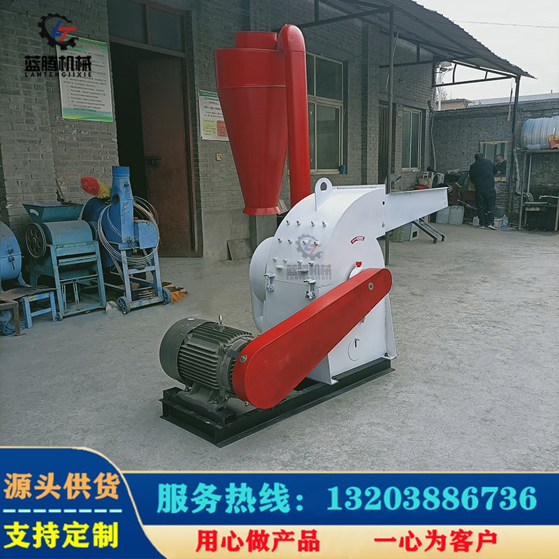 供應(yīng)大型飼料錘片粉碎機(jī) 玉米芯花生秧打粉機(jī) 秸稈豬飼料粉碎機(jī)