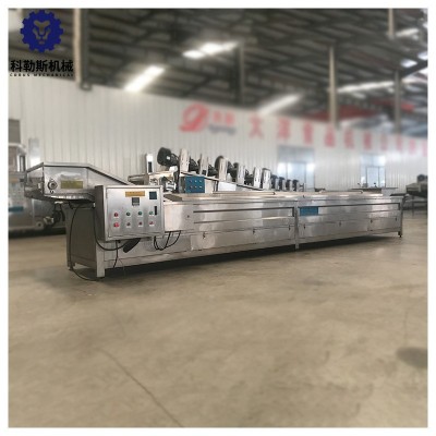 科勒斯LPT8000連續(xù)漂燙線蔬菜巴氏殺菌流水線多功能低溫殺菌設(shè)備