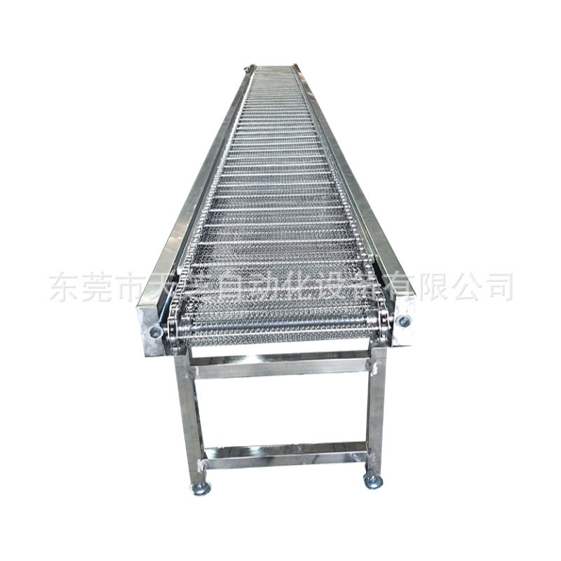 廠家供應(yīng)優(yōu)質(zhì)網(wǎng)鏈輸送機(jī) 網(wǎng)帶輸送機(jī) 不銹鋼鏈板提升機(jī)食品傳送機(jī)