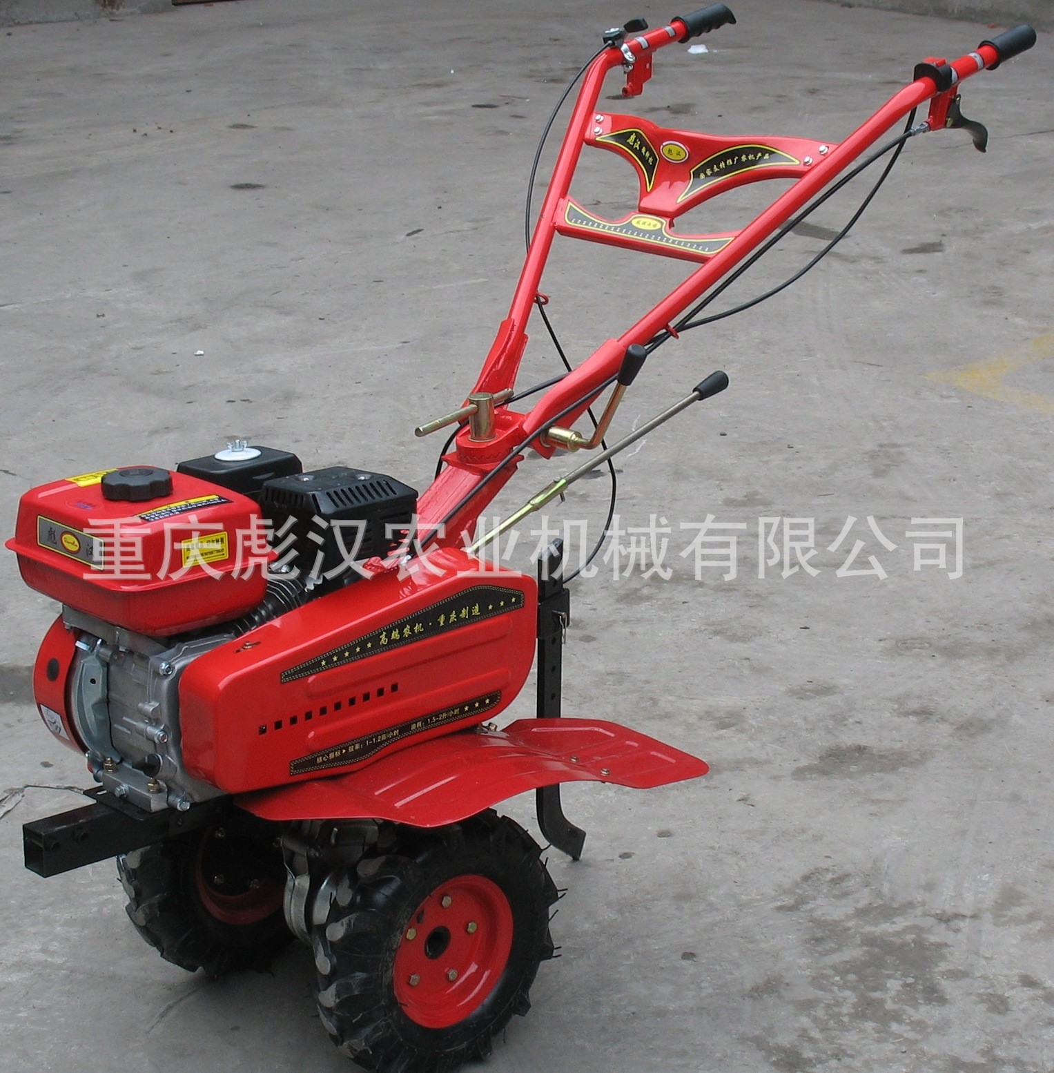 山區(qū)耕地用的微耕機(jī)-彪漢牌500型外置離合微耕機(jī)，皮帶傳動(dòng)微耕機(jī)