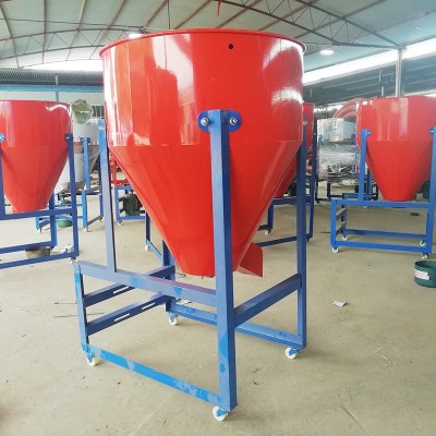 廠家供應(yīng)立式不銹鋼飼料攪拌機(jī)家用種子包衣機(jī)220V養(yǎng)殖飼料混合機(jī)