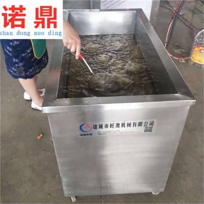 雞脖油炸機(jī) 小型電加熱油炸鍋 自動(dòng)控溫 薯片油炸單機(jī) 諾鼎機(jī)械