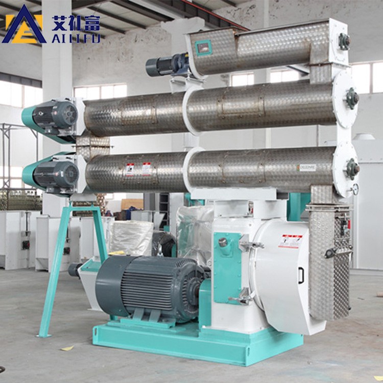 艾禮富機械制粒機飼料貓砂等圓柱體生產(chǎn)效率高SZLH32.350.420.508