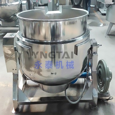 供應(yīng)燃氣加熱煮鍋 紅糖熬制鍋 100L-600L立式蒸汽夾層鍋