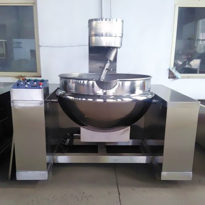 供應(yīng)燃氣加熱立式煮鍋 湯料熬煮夾層鍋 100L至600L立式蒸汽夾層鍋