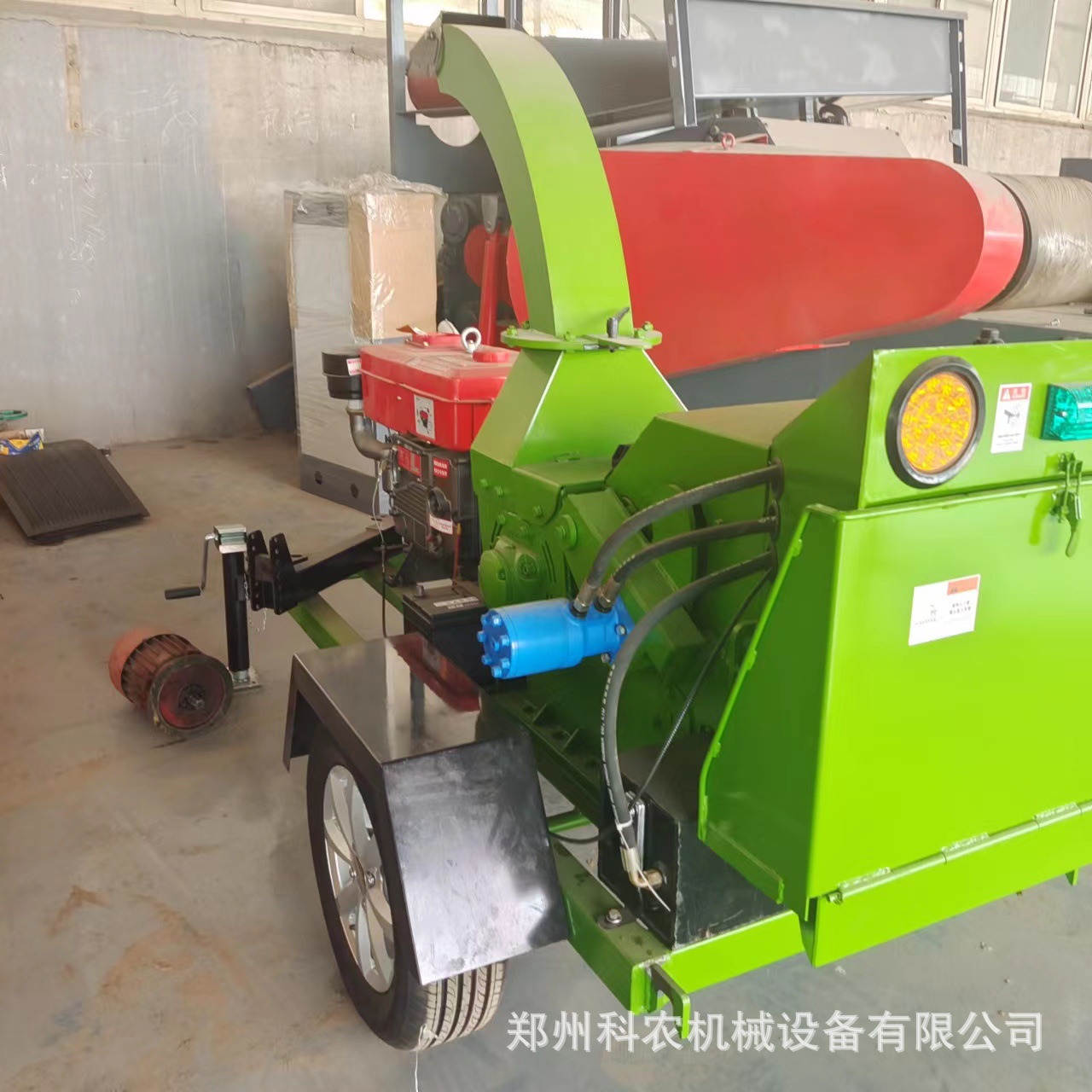 移動樹枝粉碎機