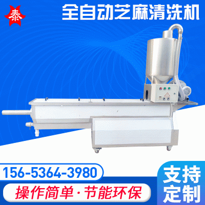 不銹鋼芝麻清洗機(jī) 全自動(dòng)芝麻清洗機(jī) 砂土去除干凈的芝麻清洗機(jī)