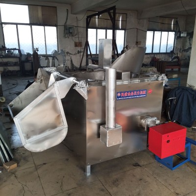 油炸鍋蜂蜜花生設備油炸機全自動油炸機酒鬼花生生產(chǎn)線食品油炸機