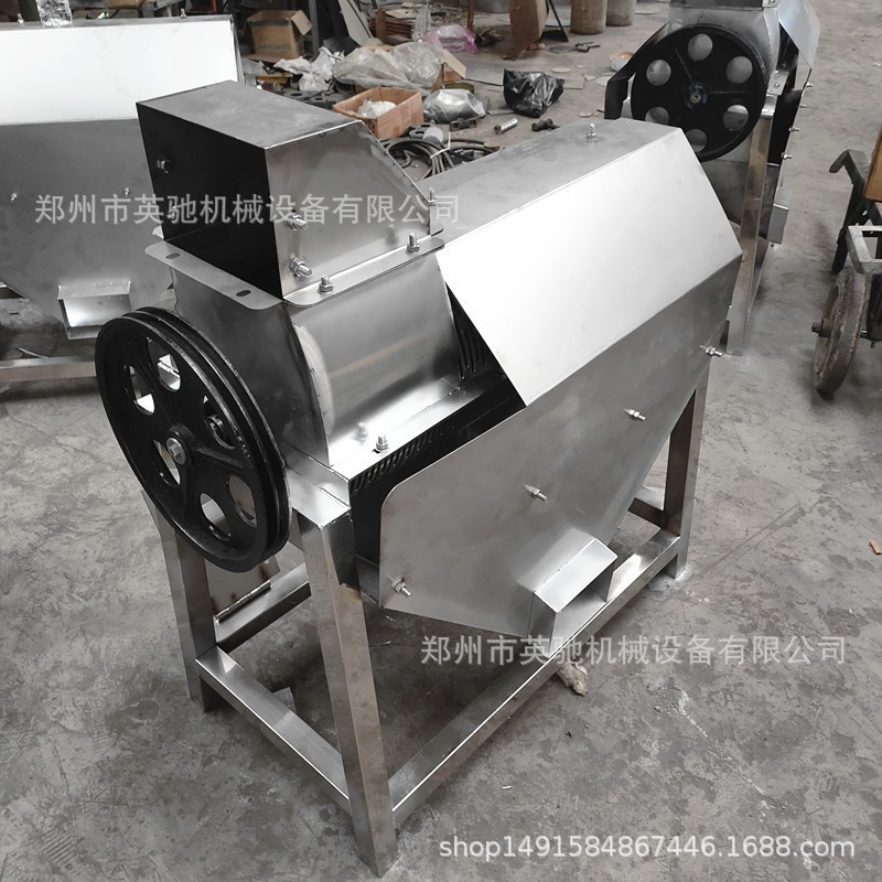 不銹鋼杏仁杏核果肉機(jī)分離機(jī) 毛桃山杏脫核機(jī) 鮮杏去肉機(jī)