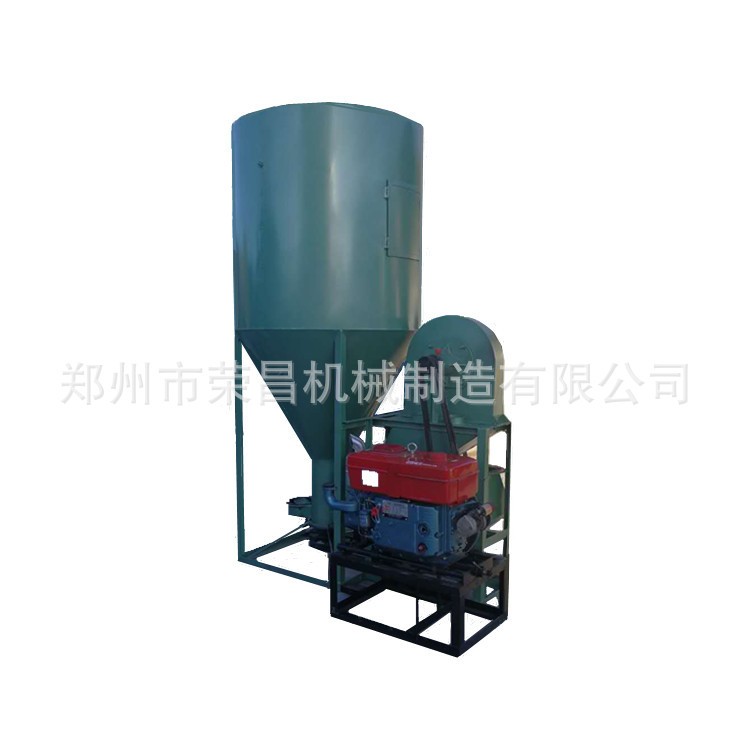 柴油機(jī)帶動(dòng)雞飼料粉碎攪拌一體機(jī) 豬飼料粉碎攪拌機(jī)