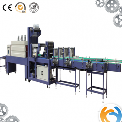 全自動礦泉水膜包機(jī) 全自動熱收縮包裝機(jī) 瓶裝水飲料瓶打包機(jī)