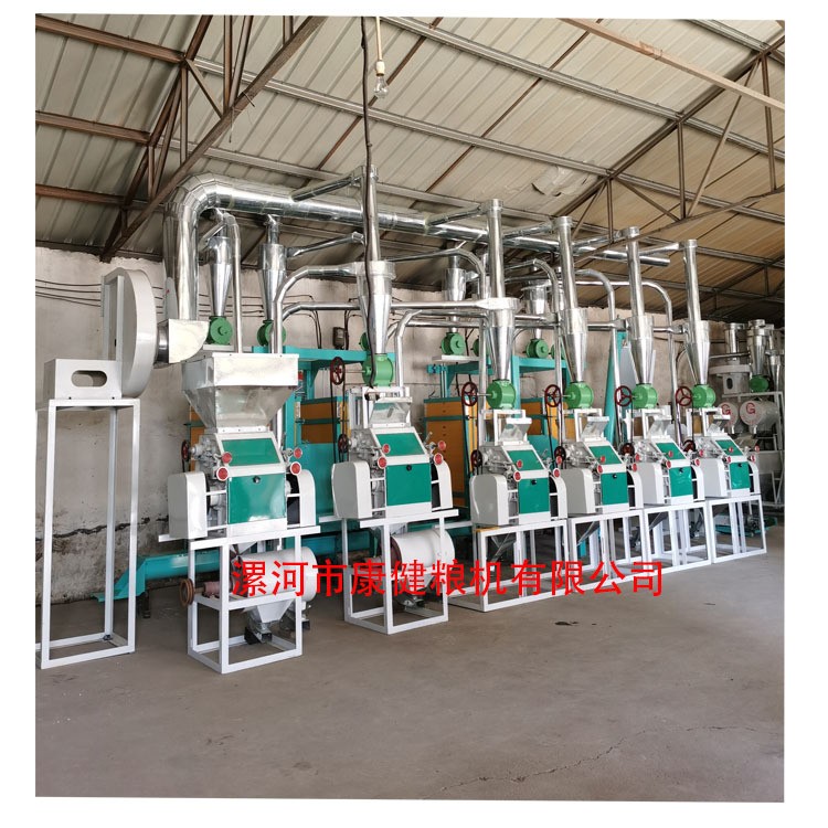 廠家 六機組平篩制粉設備 小麥玉米雜糧 莜麥蕎麥磨粉設備