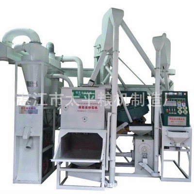 廠家全自動(dòng)碾米機(jī) 廣西南寧客戶現(xiàn)場(chǎng)使用案例大型生 產(chǎn)線