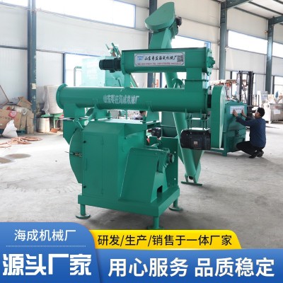 家用環(huán)模顆粒機(jī)機(jī)組 豬牛羊家畜類環(huán)模顆粒飼料機(jī) 250型顆粒機(jī)